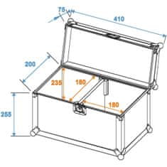 Roadinger Transportní case pro 2x TMH-6/7/8/9/PK