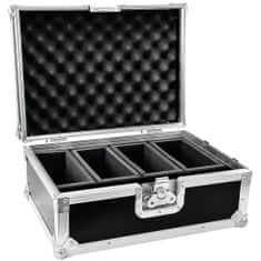 Roadinger transportní case pro 4x AKKU Flat Light Series