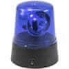 LED mini policejní maják modrý, USB/Baterie