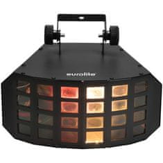 Eurolite LED Derby 5x10W RGBWA, DMX, IR, paprskový efekt