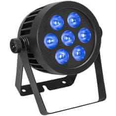 Eurolite LED PAR 7x8W QCL spot, IP 65