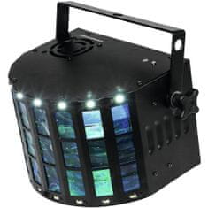 Eurolite LED DERBY 4x 3W a 16x 0,5W SMD DMX, paprskový efekt