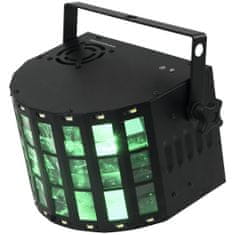 Eurolite LED DERBY 4x 3W a 16x 0,5W SMD DMX, paprskový efekt