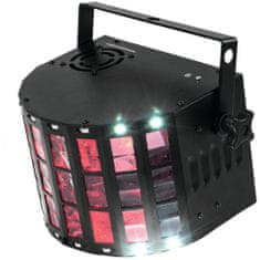 Eurolite LED DERBY 4x 3W a 16x 0,5W SMD DMX, paprskový efekt