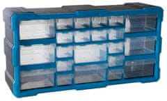 AHProfi Plastový organizér / box na šroubky, 22 rozdělovníků - MW1503