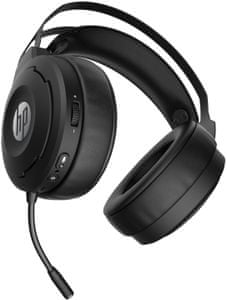 Sluchátka HP X1000 Wireless Gaming Headset (7HC43AA) mikrofon USB komfort 50mm LED omen command center