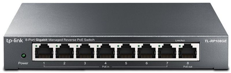 Switch TP-Link TL-RP108GE (TL-RP108GE) vysoká rýchlosť 5 portov