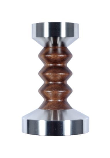 Heavy Tamper Duální (oboustranný) Espresso Tamper Ø41 a 58 mm convex z ořechového dřeva