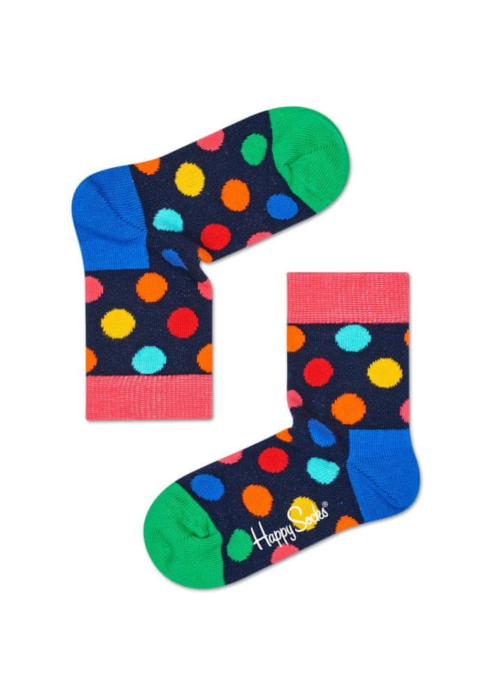 Happy Socks dětské ponožky Kids Big Dot Sock 33 - 35 vícebarevná