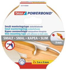 Tesa Montážní páska "Powerbond 55714", úzká, 2 x 9 mm x 5 m