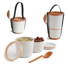 Black+Blum Lunchbox Appetit BP003, 850ml, oranžový