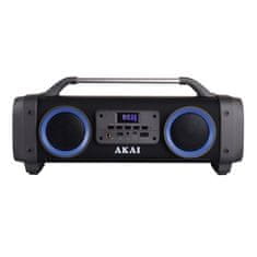 Akai Reproduktor , ABTS-SH02, Bluetooth 5.0, USB, AUX IN, equalizér, karaoke funkce se vstupem na mikrofon, vestavěná baterie 3600mAh