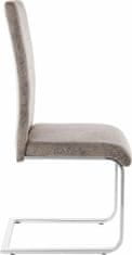 Danish Style Jídelní židle Koas (SET 2 ks), světle šedá 