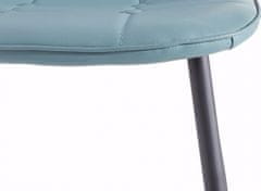 Danish Style Jídelní židle Titte (SET 4 ks), modrá
