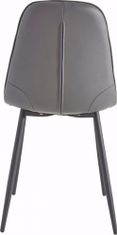 Danish Style Jídelní židle Titte (SET 4 ks), šedá