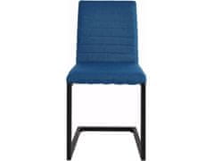 Danish Style Jídelní židle Staf (SET 2 ks), modrá