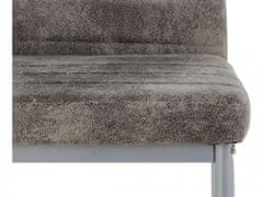 Danish Style Jídelní židle Kiok (SET 4 ks), světle šedá