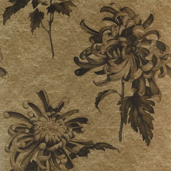 ZOFFANY Tapeta EVELYN ANTIQUE GOLD 312733, kolekce MUSE