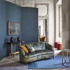 ZOFFANY Tapeta OBLIQUE PRUSSIAN BLUE 312815, kolekce MUSE