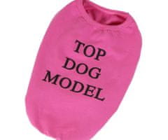 Kraftika Tričko top dog model - růžová xs, trička