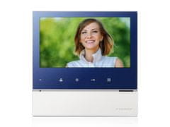 COMMAX CDV-70H2 modrý - verze 230Vac - videotelefon 7", CVBS, handsfree, 2 vst.