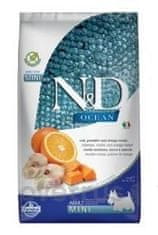 N&D OCEAN DOG Adult Mini Codfish & Pumpkin & Orange 2,5 kg