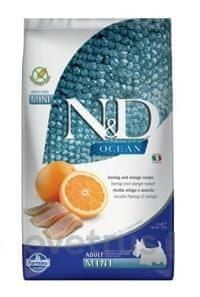 N&D OCEAN DOG Adult Mini Herring & Orange 2,5 kg