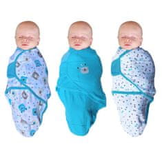 Bo Jungle zavinovačka B-Wrap SMALL 3-Pack Bear