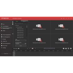 Zoneway 12CH IP/4CH AHD 5MPx hybridní rekordér 4K XVR | XVR3004