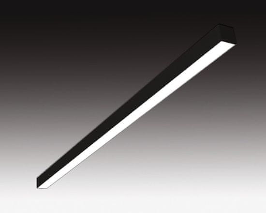 SEC SEC Stropní nebo závěsné LED svítidlo WEGA-MODULE2-AA-DIM-DALI, 13 W, černá, 851 x 50 x 50 mm, 4000 K, 1680 lm 320-B-054-01-02-SP