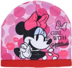 Sun City Čepice rukavice Minnie Mouse Girl sada 2ks Barva: RŮŽOVÁ 54