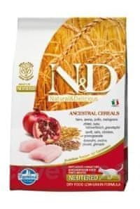 N&D LG CAT Neutered Chicken & Pomegranate 5 kg