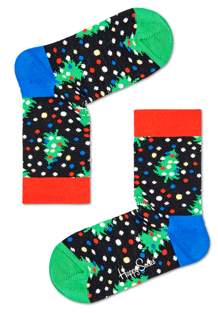 Happy Socks dětské ponožky Kids Winter Night Sock 13-21 vícebarevná