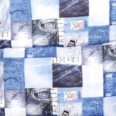 SCANquilt povlečení KLASIK DESIGN jeans