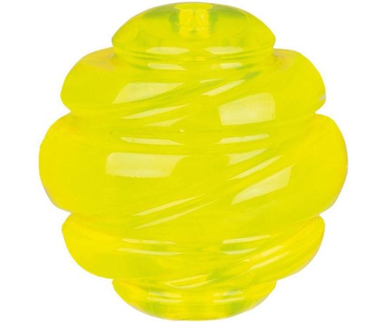 Trixie Sporting tvrdý míč tps 8 cm žlutý,