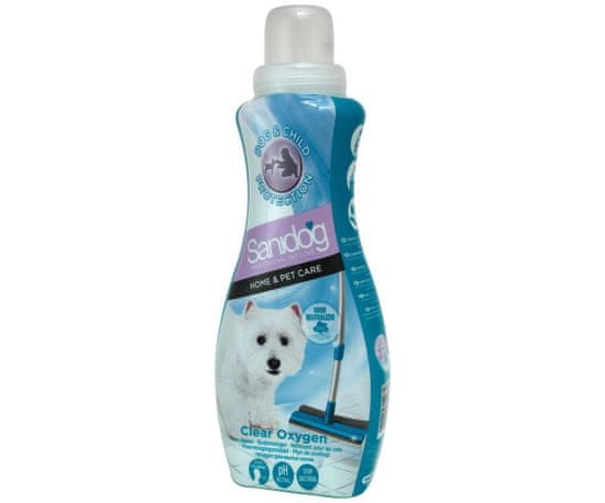 Kraftika Sanidog podlahový čistič clear oxygen 1 l, sanidog