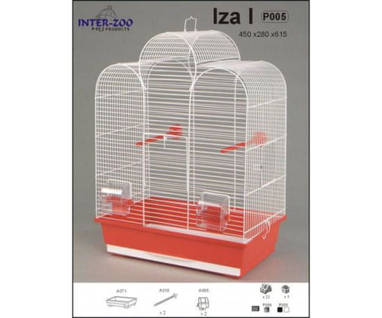 Inter ZOO Klec iza i. - chrom 450x280x600, inter zoo, klece