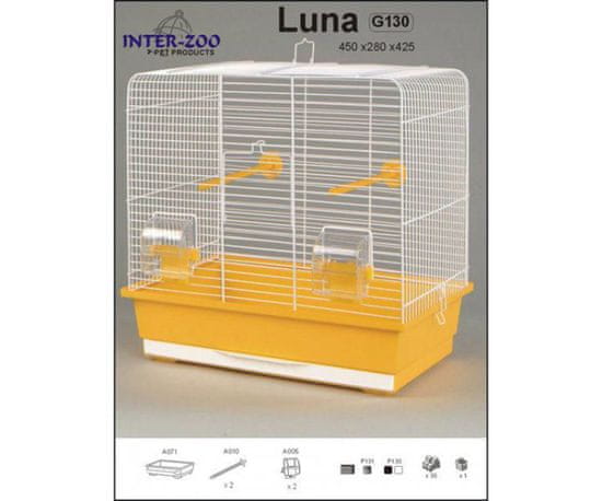 Inter ZOO Klec luna bílá / daria i. - bílá 450x280x420mm,