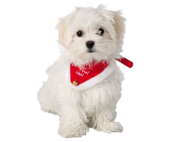 Trixie Vánoční šátek pro psa 30-40 cm/20 mm s-m,