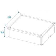 Roadinger Mixer case Pro MCV-19, variable, bk 6U