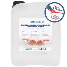 CLEANLIFE Dezinfekční gel na ruce 5000 ml