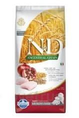 N&D LG DOG Puppy M/L Chicken & Pomegranate 12 kg