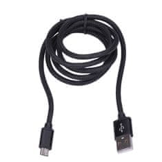 Solight  USB kabel, USB 2.0 A konektor - USB B micro konektor, blistr, 2m