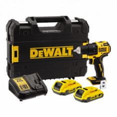 DeWalt Aku bezuhlíková vrtačka DCD708D2T-QW