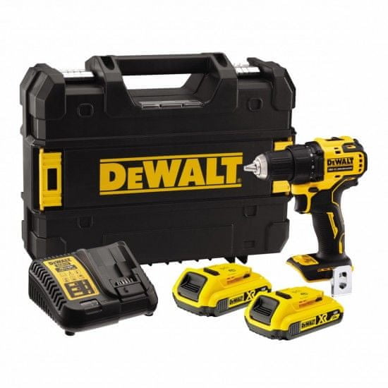 DeWalt Aku bezuhlíková vrtačka DCD708D2T-QW