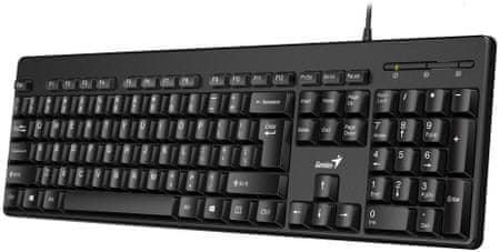 Genius KB-116, CZ/SK (31300008403) klávesnice drátová USB layout CZ/SK