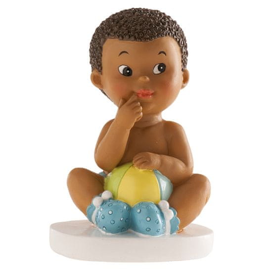 Dekora Figurka na dort chlapeček s míčem