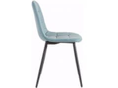 Danish Style Jídelní židle Toel (SET 2 ks), modrá