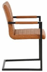 Danish Style Jídelní židle Sande (SET 2 ks), koňaková