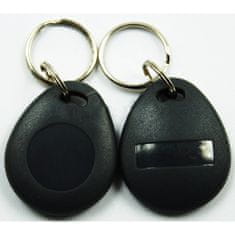 Sebury Set 100ks bezkontaktních RFID EM čipů se zvýšenou odolností, černý